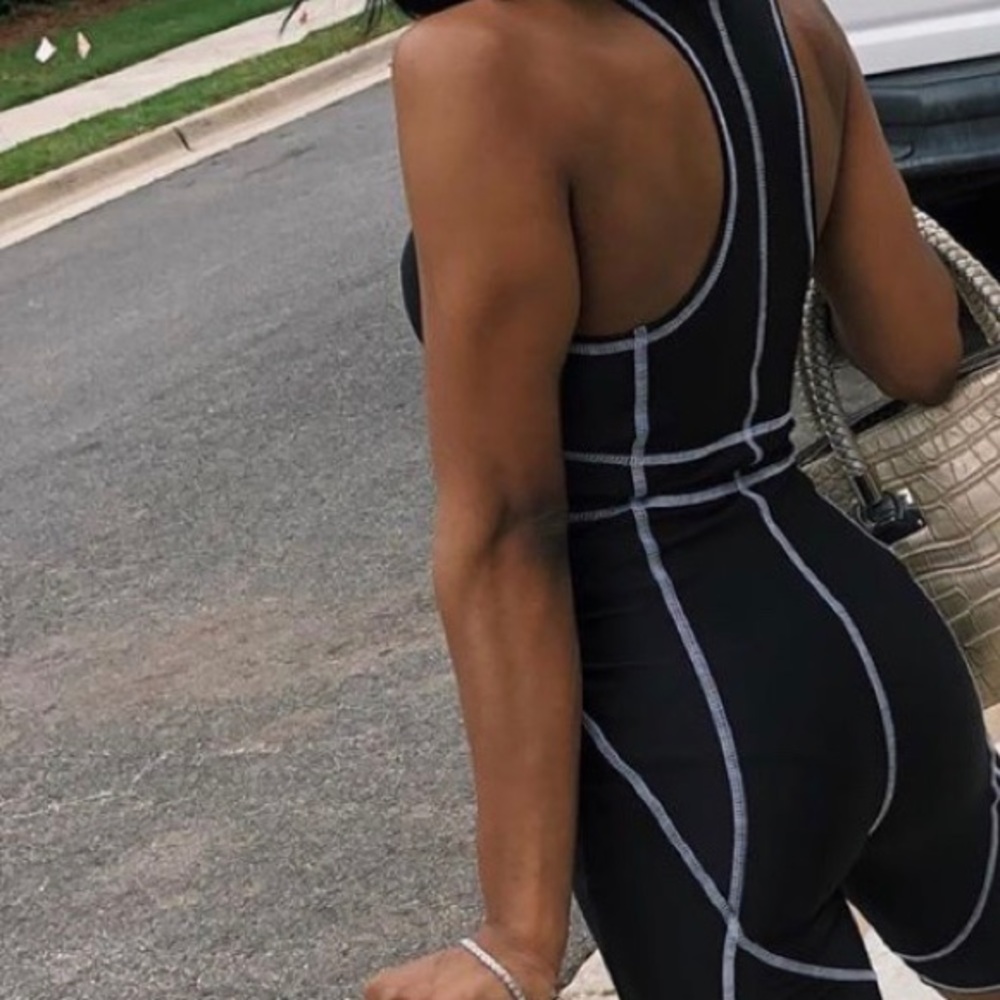 Urban Outfitters Racerback Romper - Picture 3 of 5